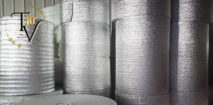 Xốp bạc 3 Cấu trúc xốp PE foam của xốp bạc cách nhiệt